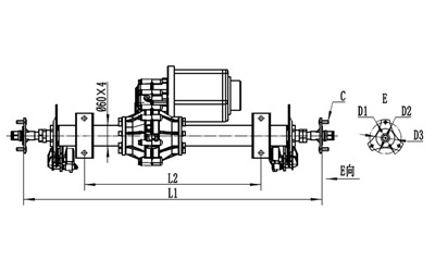 Sistem Transaxle Penggerak Belakang